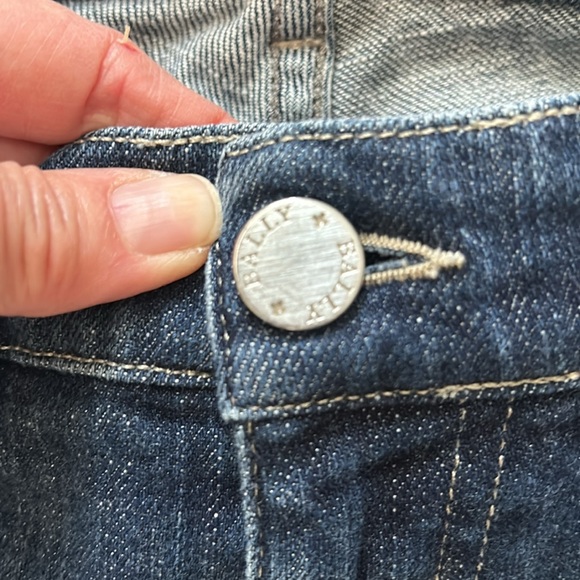 BALLY blue jeans. No stretch. Great fitting. Sz 27 - Picture 2 of 8